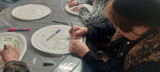 Passover Crafting with Survivors